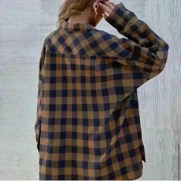 Plaid button up - Picture 7 of 7